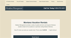 Desktop Screenshot of madisonmanagement.com